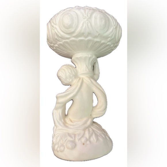 Vintage Inarco boy holding pedestal bowl trinket vase - Picture 2 of 7